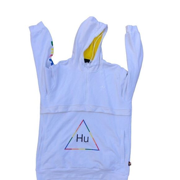 2019 Adidas X Pharrell 3-Stripes Sweatshirt White Medium - Picture 2 of 14